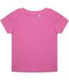 LW620 Larkwood Baby/Toddler Organic T-Shirt Bright Pink colour image